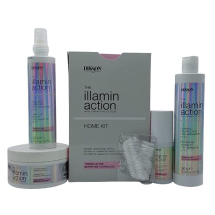 Set vopsea păr, Dikson Illamin Action Home Kit, tehnologie bioprotidică