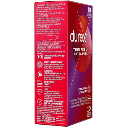 Prezervative, Durex, Transparent, 12 buc