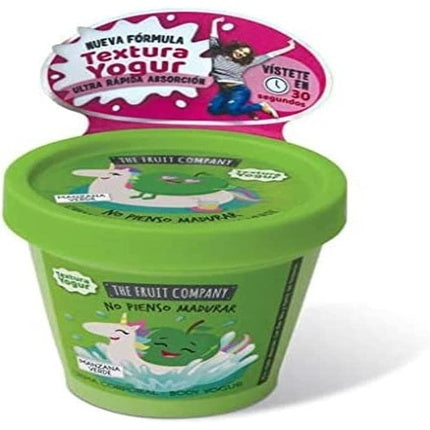 Lichid de corp The Fruit Company, Green Apple, Textură Iaurt, 200g