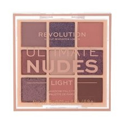 Paletă ochi, Makeup Revolution, Ultimate Nudes Medium, tonuri nude și mov