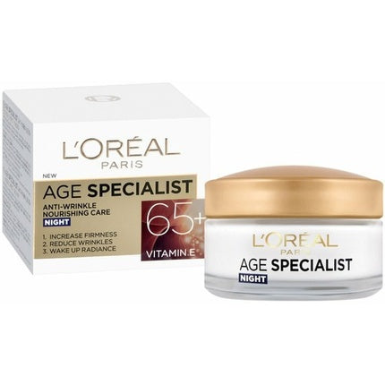 Cremă de noapte L'Oréal Paris Age Specialist 65+, 214 g