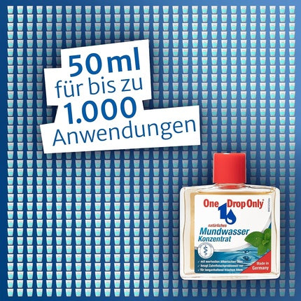 One Drop Only, Concentrated Mouthwash, 50ml, Antibacterial Formula