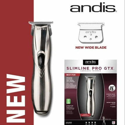 Trimmer, Andis, Slimline Pro GTX, argintiu