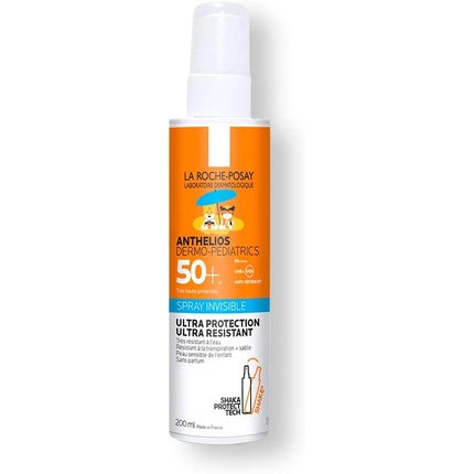 Spray de Protecție Solară, La Roche-Posay Anthelios Dermo-Pediatrics, SPF50+, fără parfum, 200ml