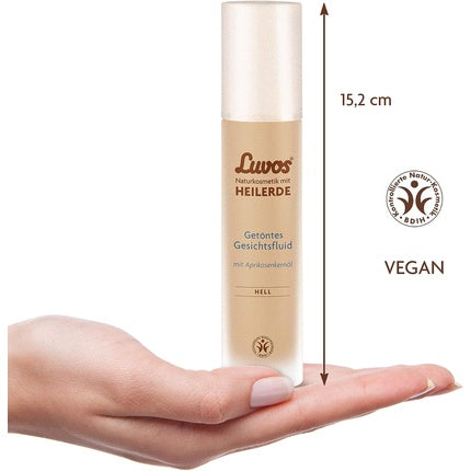 Crema de zi colorată Luvos, nuanță deschisă, ambalaj carton