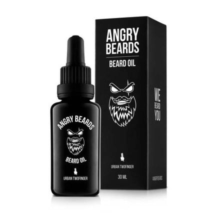 Ulei barbă Angry Beards Urban Twofinger, santal, 30ml