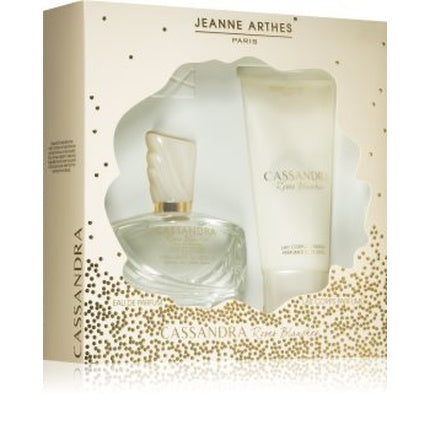 Parfum Jeanne Arthes Cassandra Roses Blanches 100 ml, cadou set