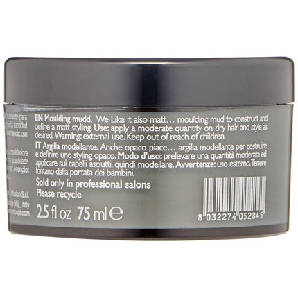 No Inhibition Moulding Mudd, Modelator păr, Finisaj mat, Textură argilă, 75ml