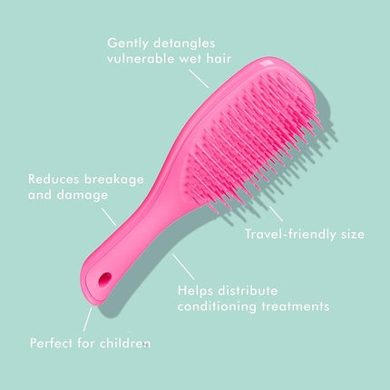 Perie păr, Tangle Teezer, The Wet Detangler Mini, roz