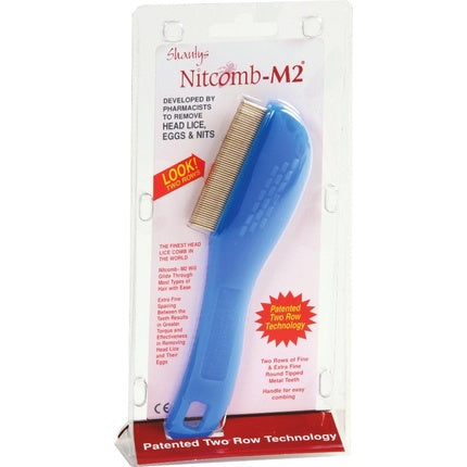 Nitcomb M2 Pieptăn pentru Păduchi, Albastru