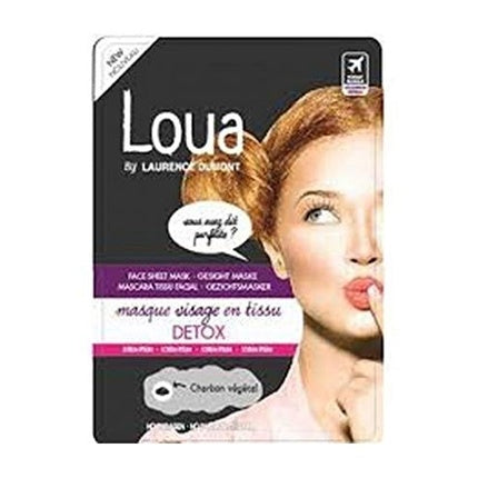 Masca Facială Detox, Laurence Dumont Loua, Carbon Vegetal, 30g