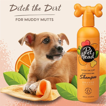 Șampon pentru câini Pet Head, Ditch The Dirt, 301 ml