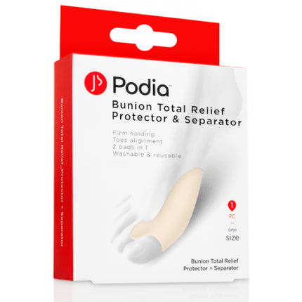 Protector Hallux Valgus, Podia, crem, lavabil