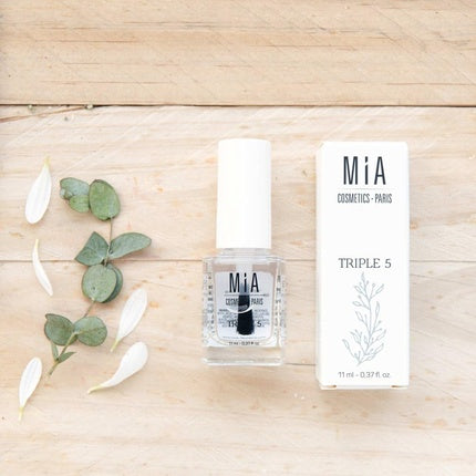 Tratament Unghii, Ma Cosmetics, Triple 5, 11ml, Sticlă Transparentă