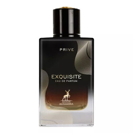 Perfumă Maison Alhambra Exquisite Prive, EAU DE PARFUM, Unisex, 100ml, sticlă neagră cu gradient