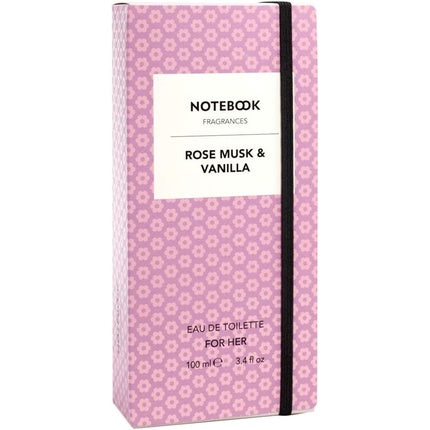 Eau de Toilette Selectiva Spa Notebook Rose Musk & Vanilla, 100 ml, violet