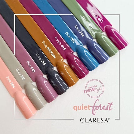 Lac unghii, Claresa, UV LED, albastru 5ml