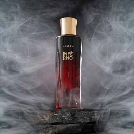 Parfum bărbătesc, Naseem Inferno Aqua, 80ml, roșu
