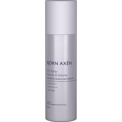Björn Axén Dry Spray Texture & Volume, Argintiu, 200 ml