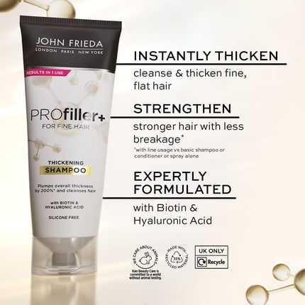 Șampon îngroșare, John Frieda PROfiller+, 250ml