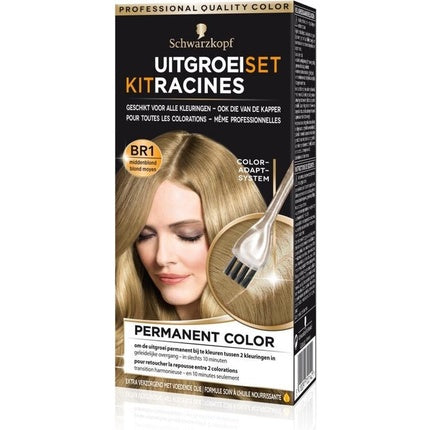 Set Colorare Păr, Schwarzkopf, Re-Growth, blond mediu