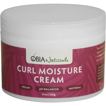 Cremă Păr Obia Naturals Curl Hidratare 226g, Vegan, Natural