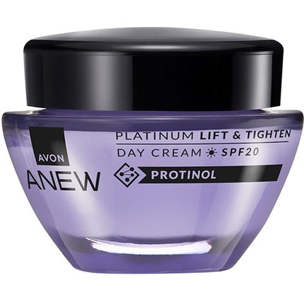 Cremă Zilnică, Avon, Anew Platinum Lift & Tighten, SPF 20, Protinol, 50 ml