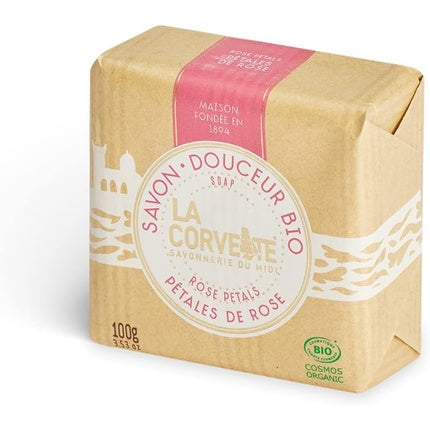 Săpun Solid, La Corvette, Petale de Trandafir, Organic 100g