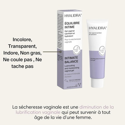 Hyalidra, CCM, Gel vaginal hidratant și lubrifiant 30ml