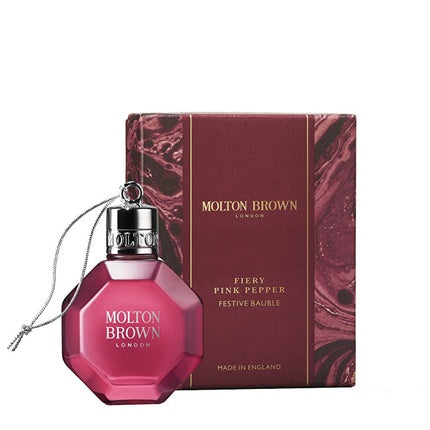 Gel de duș Molton Brown Fiery Pink Pepper Festive Bauble, 75 ml