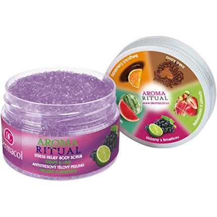 Exfoliant corp, Dermacol, Aroma Ritual, struguri si lime