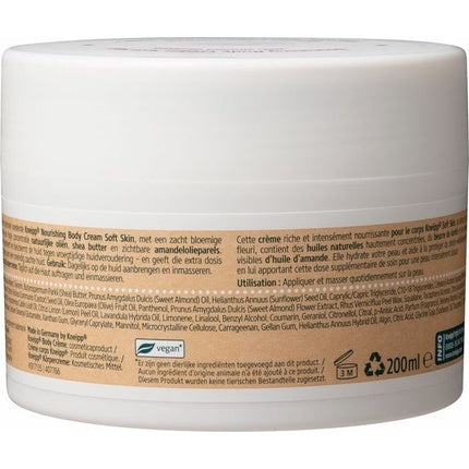 Cremă corp, Kneipp, Soft Skin, migdale, 258g
