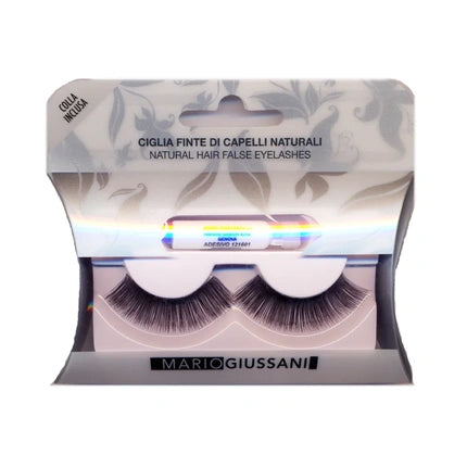 Mario Giussani Natural Hair False Eyelashes - Negru