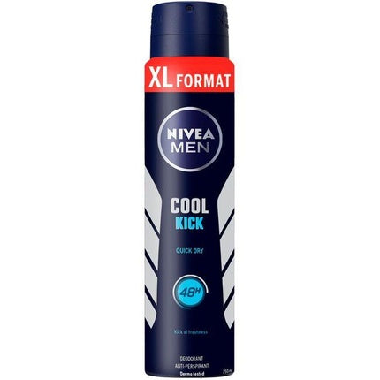 Nivea Men Cool Kick Antiperspirant Spray, 250 ml