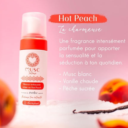 Musc Intime Mousse de Parfum Hot Peach La Charmeuse, 200 ml