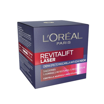 Cremă de noapte anti-îmbătrânire, L'Oréal Paris, Revitalift