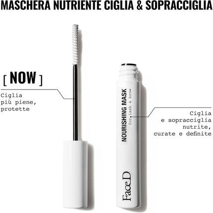 Mascara Faced Nourishing, alb, 50g