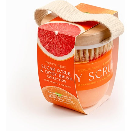 Exfoliant Corporal, The Somerset Toiletry Company, Tropical Fruits Grapefruit și Portocală, 150g