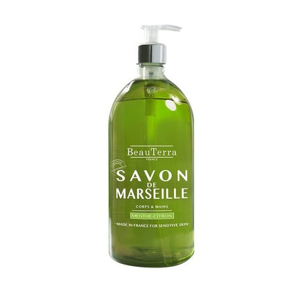 Săpun lichid Beau Terra, Marseille, citrice și mentă, 1L