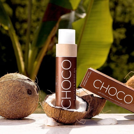 Ulei accelerare bronzare, Cocosolis, CHOCO, Organic, 110 ml