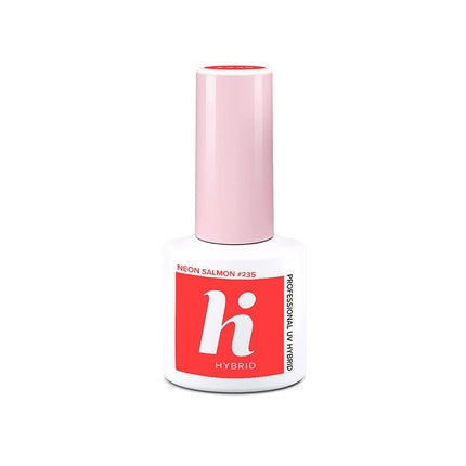 Smalt Unghii Hi Hybrid #235 Neon Salmon 5ml