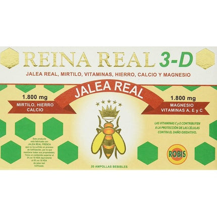 Supliment alimentar, Robis, Reina Real 3D, 20 fiole
