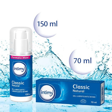 Gel Lubrifiant, Intimy, Classic Natural, 70ml, albastru