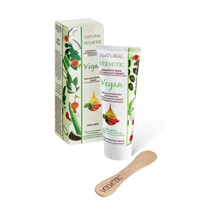 Cremă Îndepărtare Păr pentru Față - Velvetic, Vegan, 144g