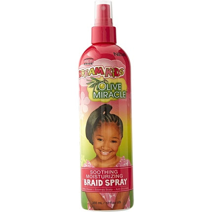 Spray de coafat pentru copii, African Pride, Dream Kids Olive Miracle, 355ml