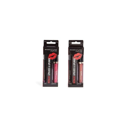Ruj Magic Studio, Metallic, Trio Set, diverse culori