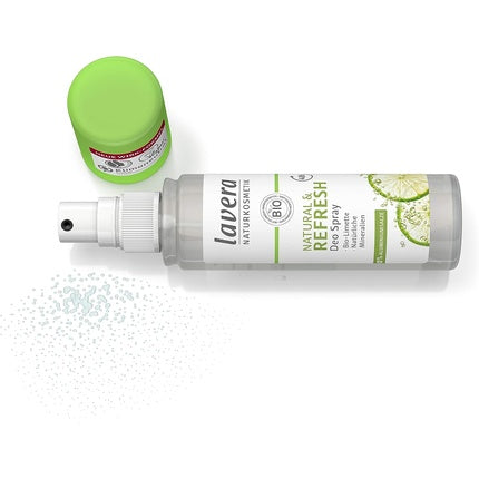 Lavera Natural Refresh Deodorant Spray, Bio Lime Minerals, Fără Aluminiu, 75 ml