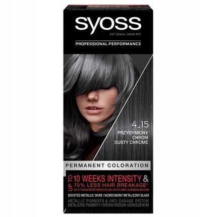 Vopsea de păr, Syoss, 4-15 Ash Chrome