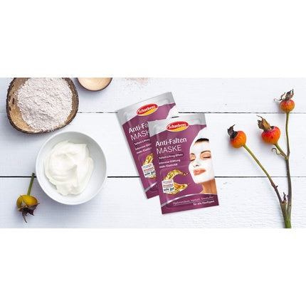 Schaebens Anti-Wrinkle Mask, Mască facială cu extract de trandafir sălbatic și argilă albă