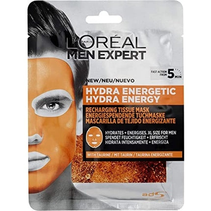 Masca Fata L'Oréal Men Expert Hydra Energetic, 1 folie 30g